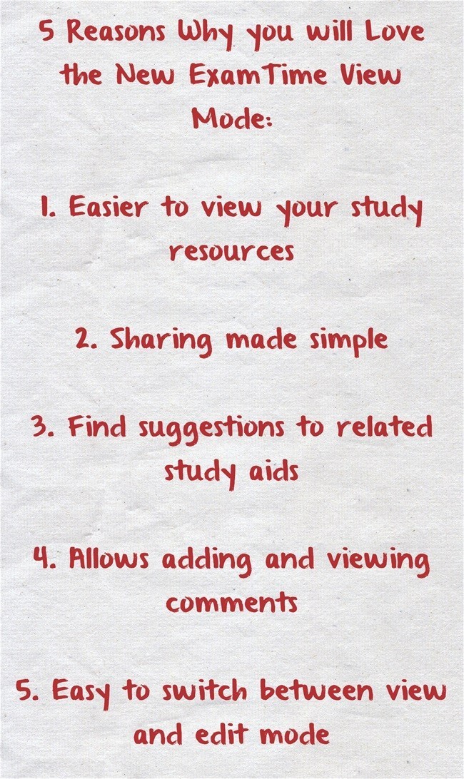 A New Way of Viewing and Discovering Study Resources thumbnail