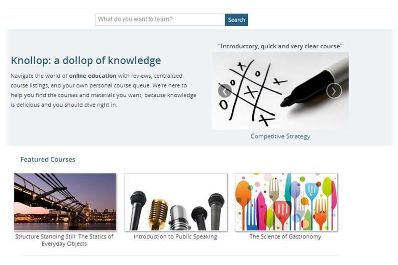 Knollop - Discover & Review The Online Courses and Learning Materials - EdTechReview™ (ETR) thumbnail