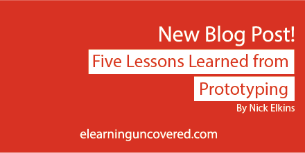 Five Lessons Learned from Prototyping - E-Learning Uncovered thumbnail