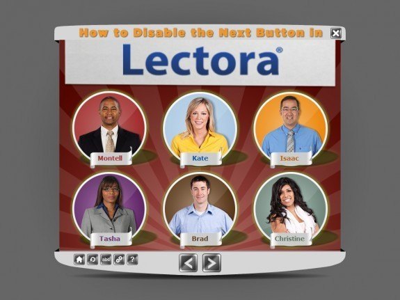 How to Disable the Next Button in Lectora (Part 2) thumbnail