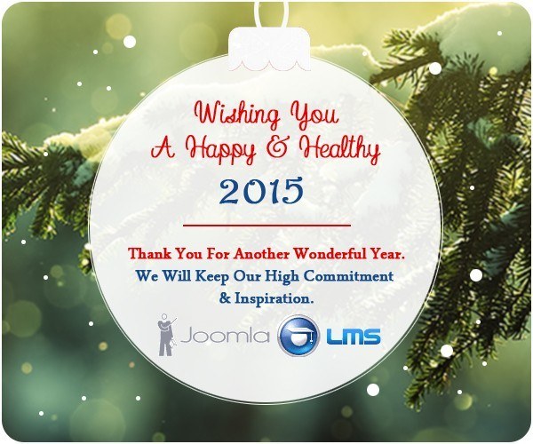 JoomlaLMS Wishes Merry Christmas and Happy New Year! thumbnail