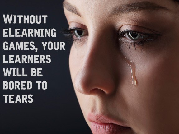 Without eLearning games, your learners will be bored to tears - eLearning Brothers thumbnail