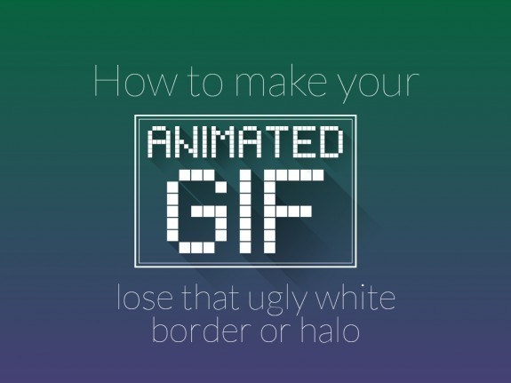 How to make your animated GIF lose that ugly white border or halo - eLearning Brothers thumbnail