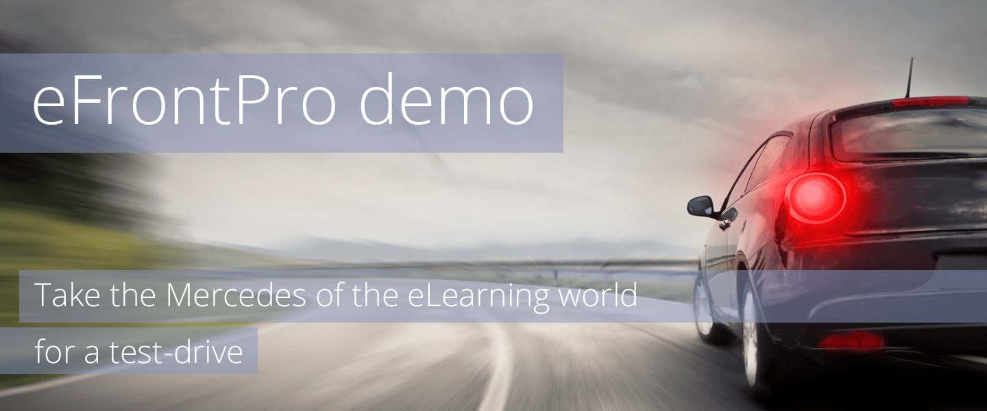 eFrontPro demo: take the Mercedes of the eLearning world for a test-drive thumbnail