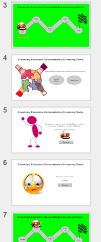 Free E-learning Game Template - thumbnail