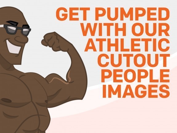 Get Pumped with Our Athletic Cutout People Images - eLearning Brothers thumbnail