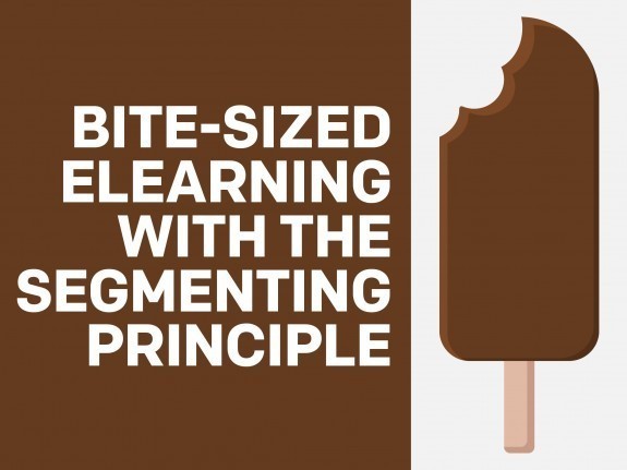 Bite-Size eLearning with the Segmenting Principle - eLearning Brothers thumbnail