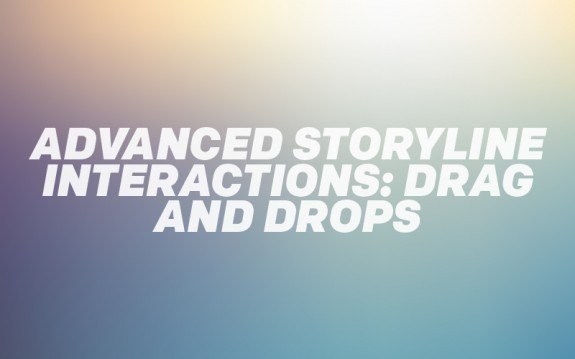 Advanced Storyline Interactions: Drag and Drops - eLearning Brothers thumbnail