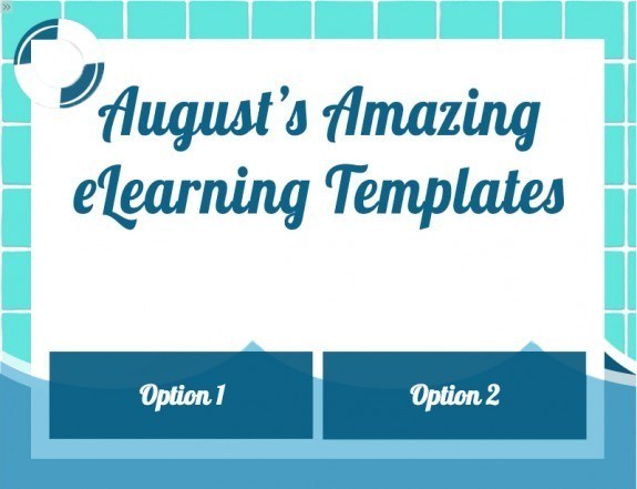 August's Amazing eLearning Templates - eLearning Brothers thumbnail