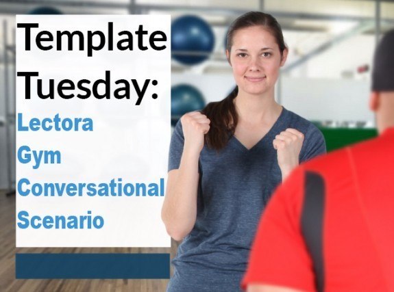 Template Tuesday: Lectora Gym Conversational Scenario » eLearning Brothers thumbnail