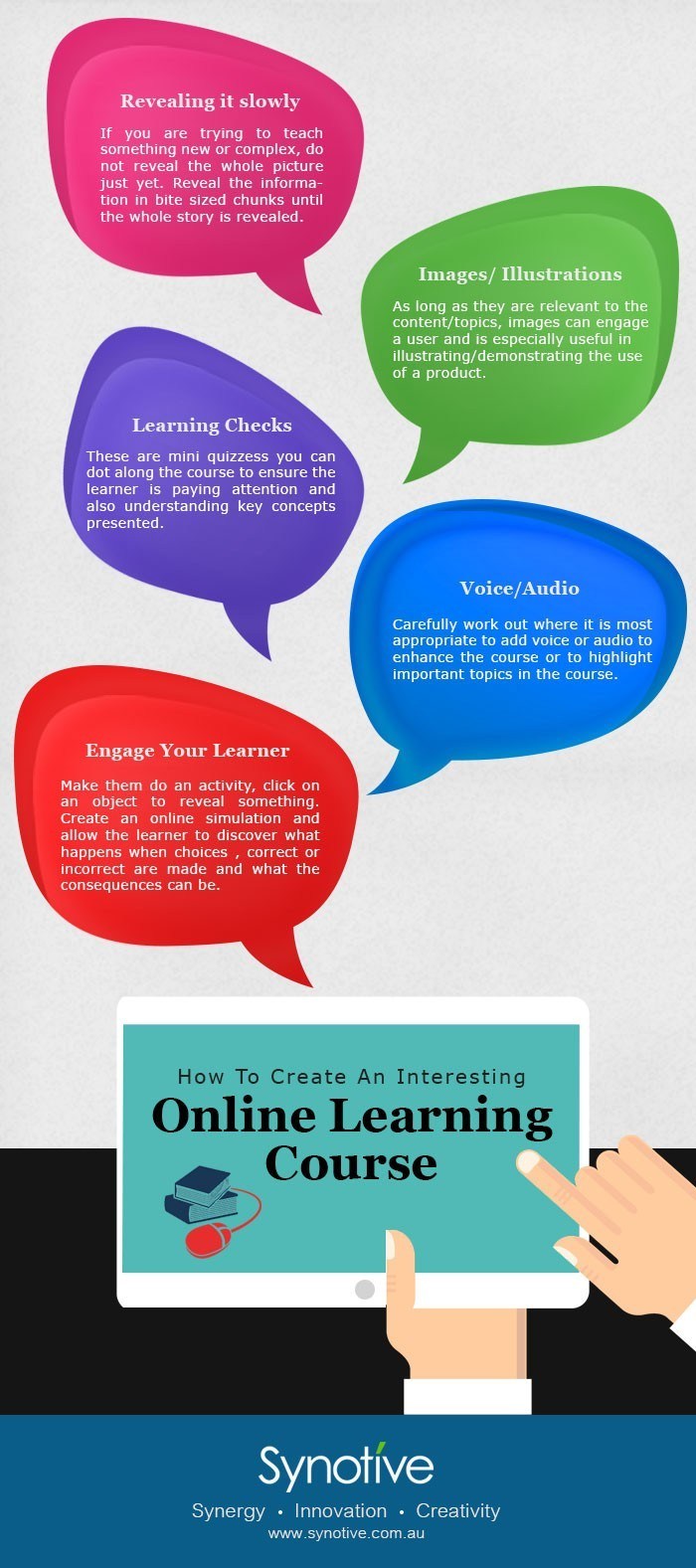 How to create an interesting online learning course thumbnail