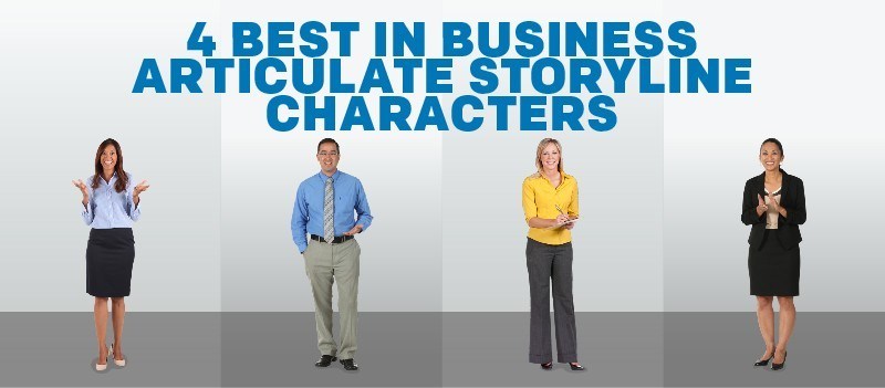 4 Best in Business Articulate Storyline Characters » eLearning Brothers thumbnail
