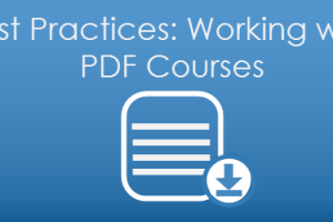 Working with Text-Based (PDF) Courses  thumbnail