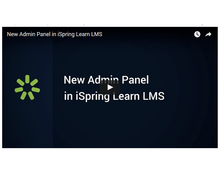Brand New Admin Portal in iSpring Learn LMS thumbnail