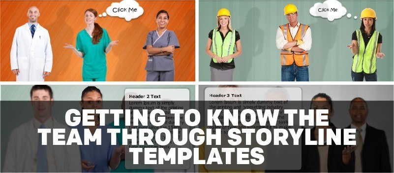 Getting to Know the Team Through Storyline Templates » eLearning Brothers thumbnail