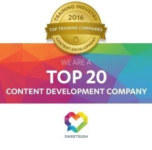 SweetRush Recognized As Top 20 Content Development Company - eLearning Industry thumbnail