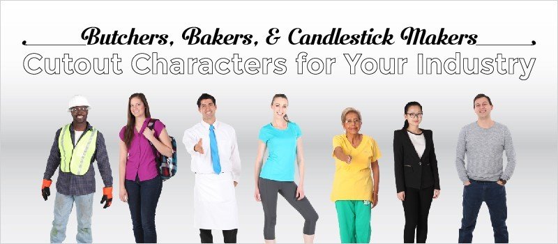 Butchers, Bakers, Candlestick-makers: Cutout People for Your Industry » eLearning Brothers thumbnail