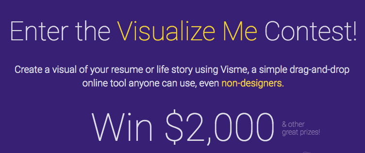 Visualize Me Contest - Win $2,000 & other great prizes  thumbnail