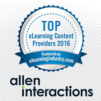 Allen Interactions Is A 2016 Top 10 eLearning Content Development Company - eLearning Industry thumbnail