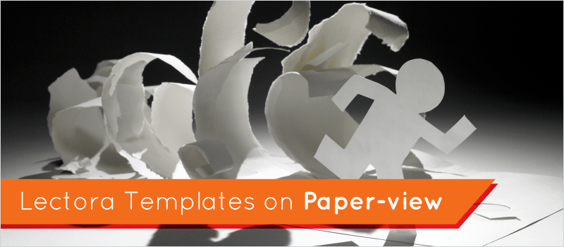 Lectora Templates on "Paper"-view » eLearning Brothers thumbnail