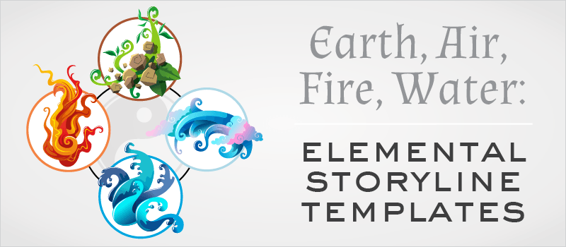 Earth, Air, Fire, Water: Elemental Storyline Templates » eLearning Brothers thumbnail