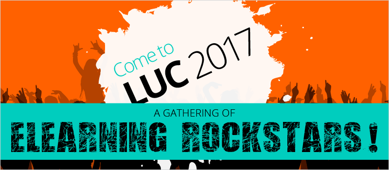 Come to LUC 2017: A Gathering of eLearning Rockstars! - eLearning Brothers thumbnail