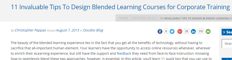 10 Invaluable Tips To Design Blended Learning Courses for Corporate Training thumbnail