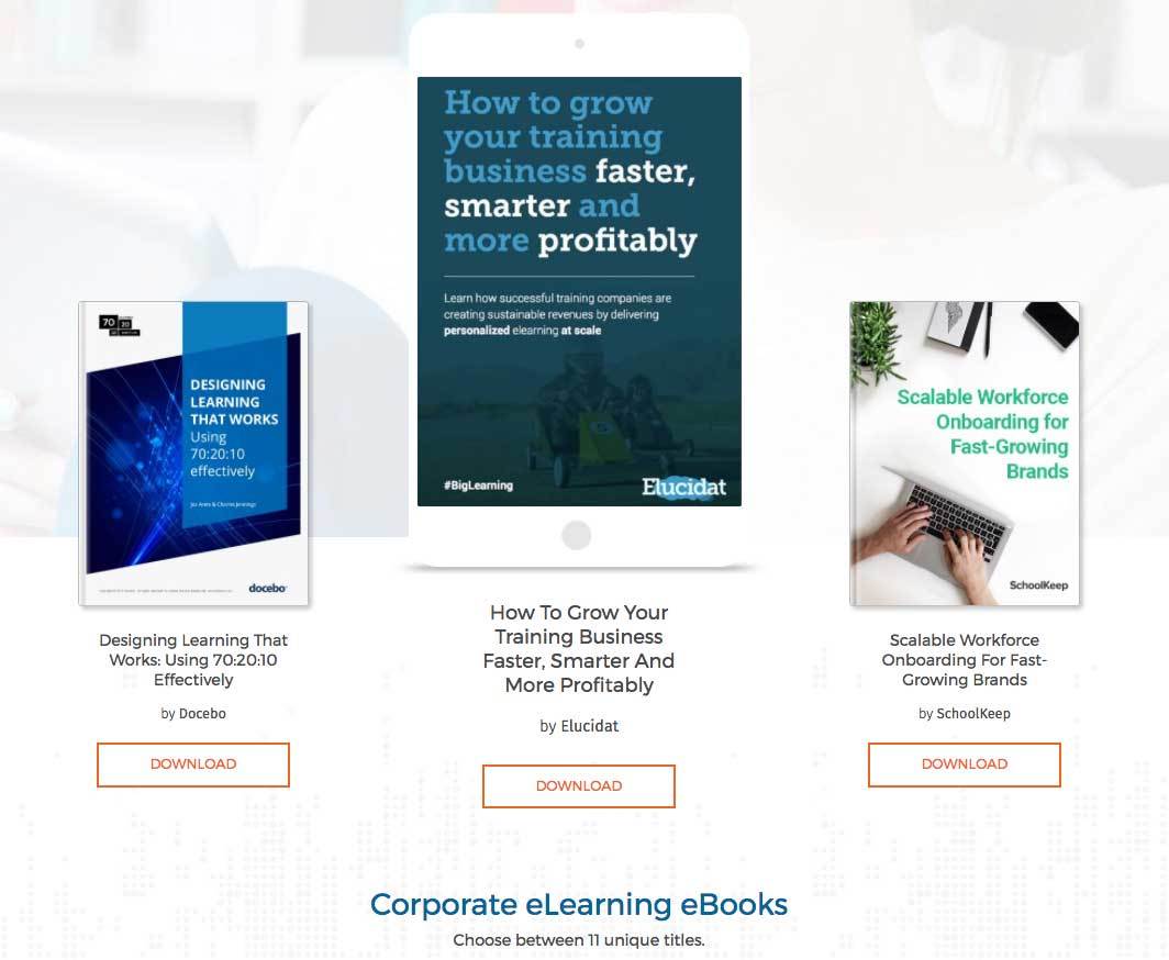 Download Free Corporate eLearning eBooks - eLearning Industry thumbnail