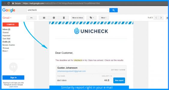 Unicheck Plagiarism Checker Cpnaxre